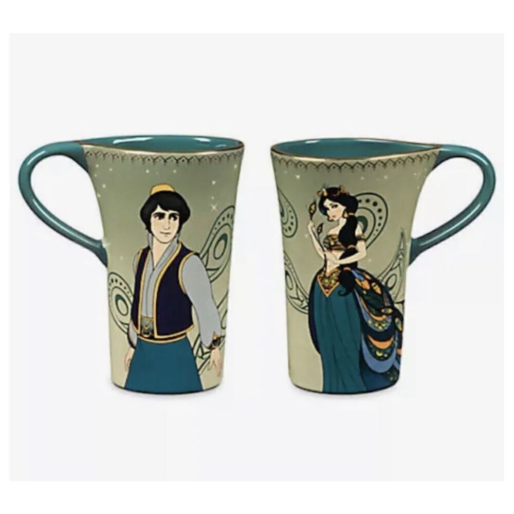 Disney, Art of Jasmine Ceramic 2 Mug Set